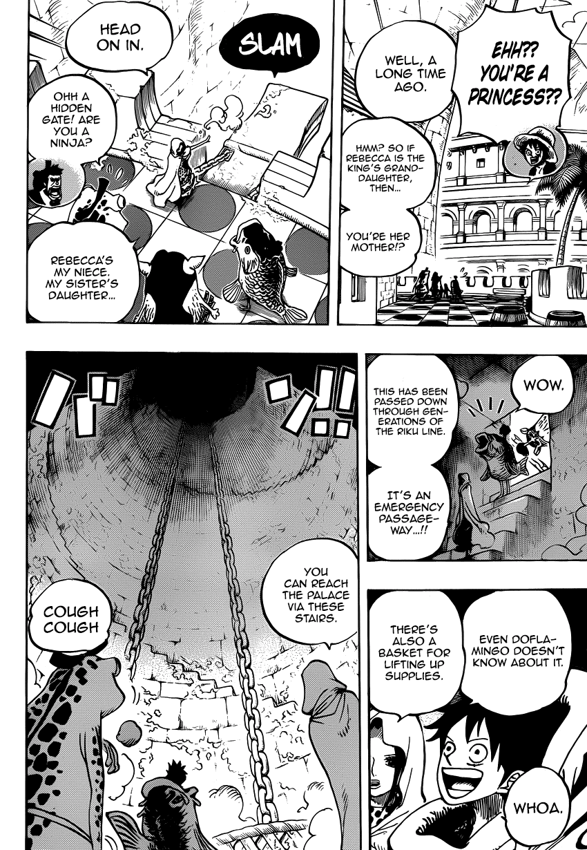 One Piece, Chapter 735 image 07